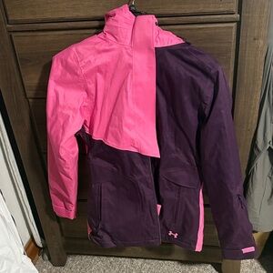 Under Armour Women’s Two-Tone Pink and Purple Winter Coat